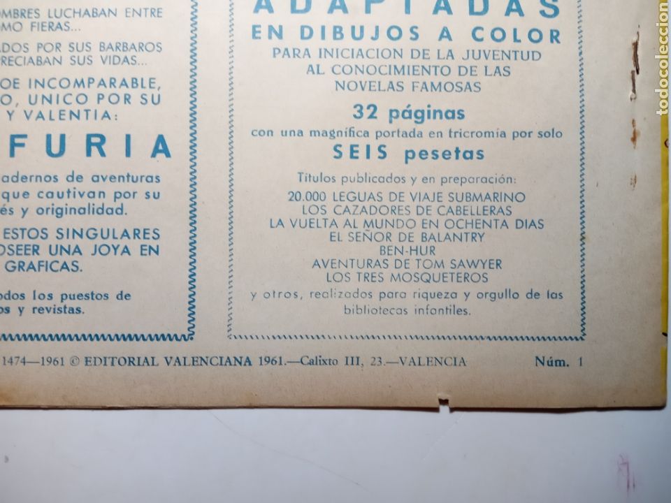 Tebeos: Kid Tejano. n&deg;1 edit. Valencia 1961 - Foto 3