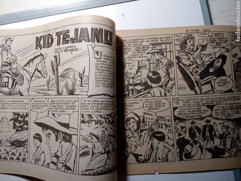 Tebeos: Kid Tejano. n&deg;1 edit. Valencia 1961 - Foto 4