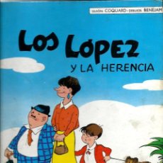 Tebeos: COQUARD & BENEJAM - LOS LOPEZ Y LA HERENCIA - OIKOS TAU 1972 1ª PRIMERA EDICION - BIEN. Lote 350429439