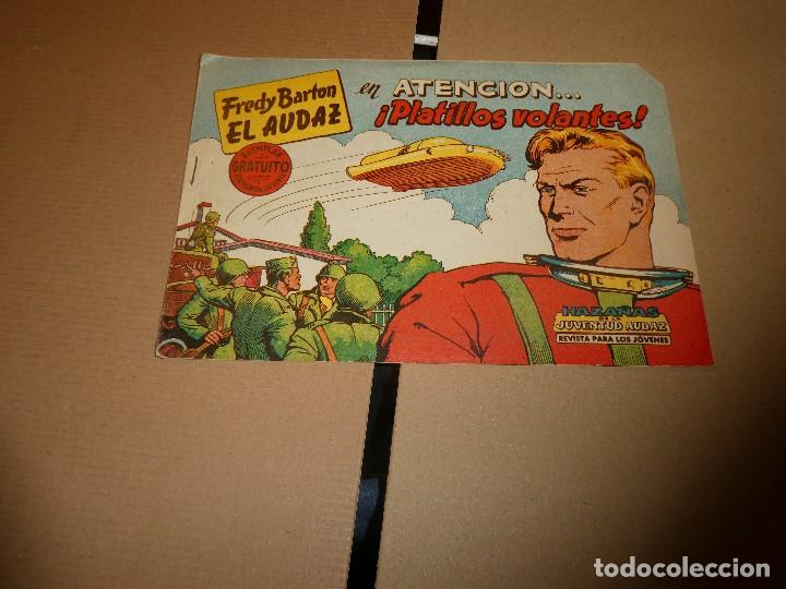 Tebeos: fredy barton, el audaz n&ordm; 1 original de editorial valenciana - Foto 1