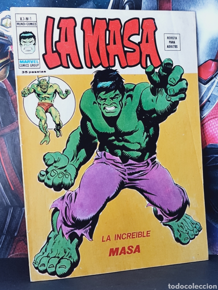 Tebeos: CASI EXCELENTE ESTADO LA MASA 1 VOL.3 LA INCREIBLE GRAPA EDICIONES VERTICE - Foto 1