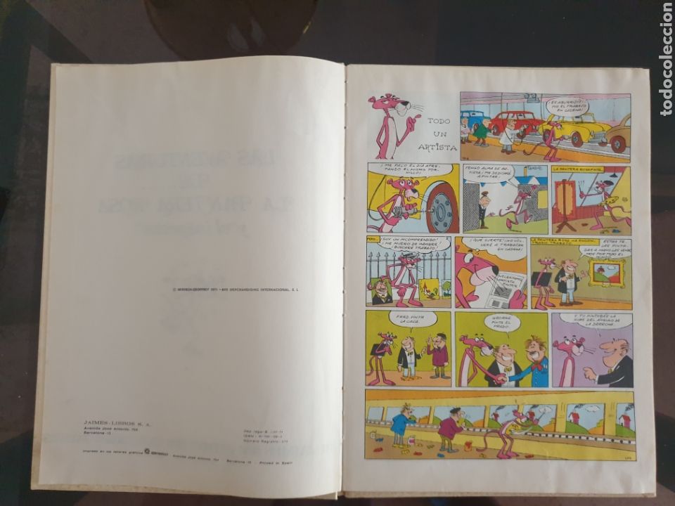 Tebeos: LAS AVENTURAS DE LA PANTERA ROSA Y EL INSPECTOR. 1973 - Foto 3