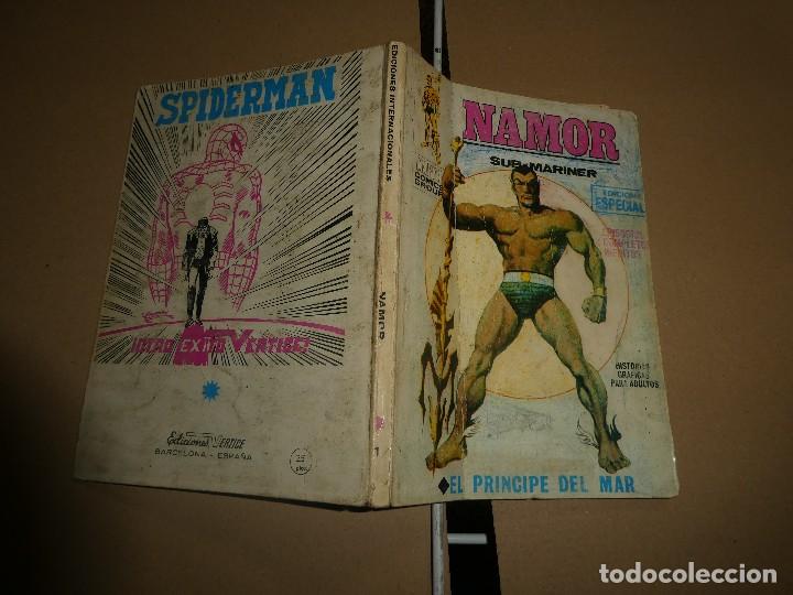 Tebeos: NAMOR VOL I N&ordm; 1, VERTICE - Foto 2