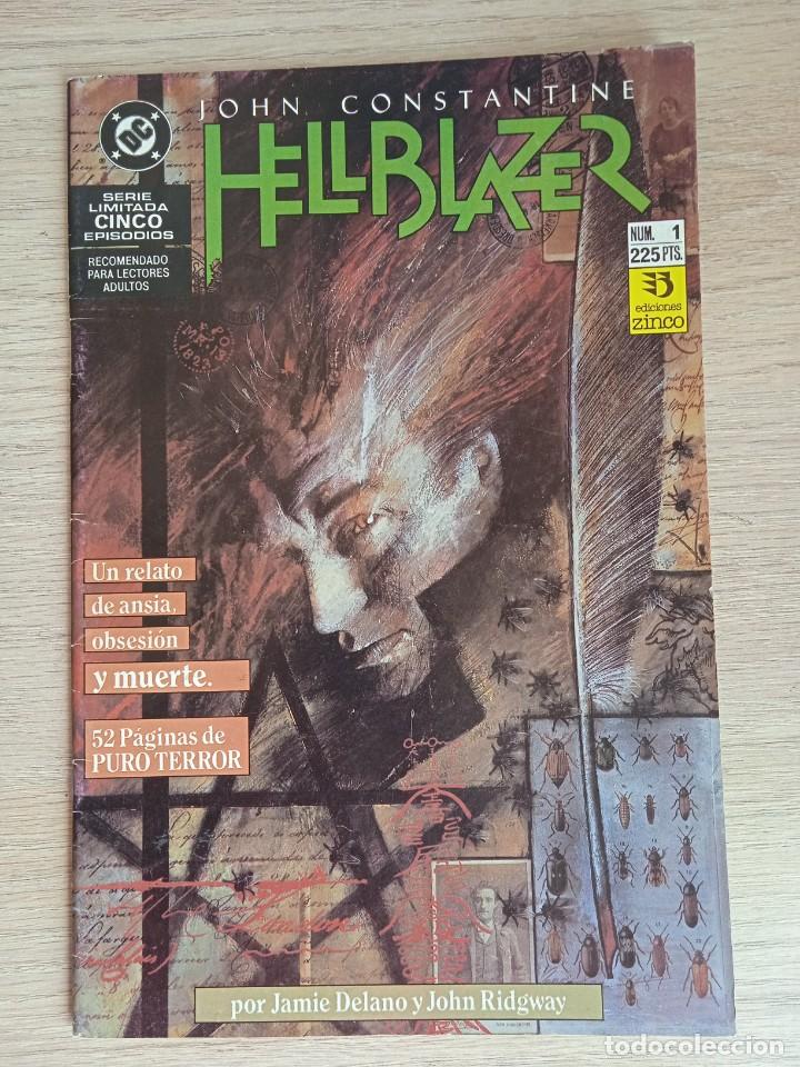 Tebeos: JOHN CONSTANTINE HELLBLAZER 1 ZINCO - Foto 1