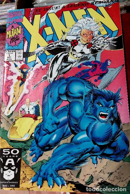 Tebeos: &rdquo;X-MEN&rdquo; N&Uacute;MERO 1. OCTUBRE DE 1991. PRIMERA EDICI&Oacute;N. - Foto 1
