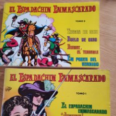 Tebeos: EL ESPADACHIN ENMASCARADO, TOMOS 1 Y 2 (1981)