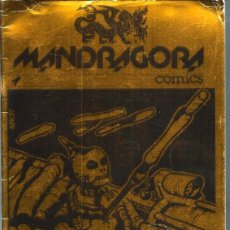 Tebeos: FANZINE MANDRAGORA COMICS Nº 1 - RAFAEL MONTAGUD 1981 - CON J.M. BEROY Y A GARCES - RARO