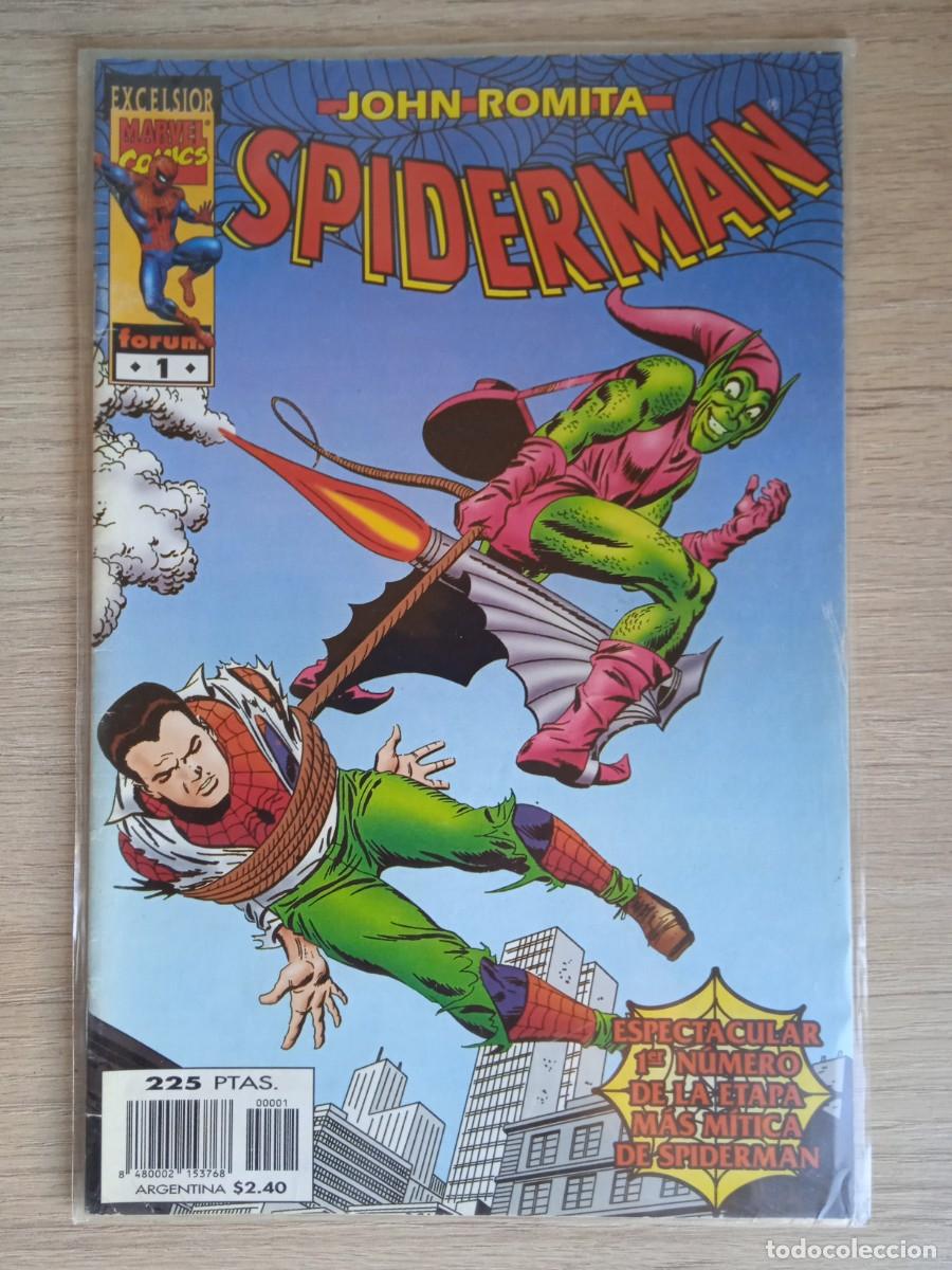 Tebeos: EXCELSIOR MARVEL JOHN ROMITA SPIDERMAN 1 CON EL POSTER FORUM - Foto 1