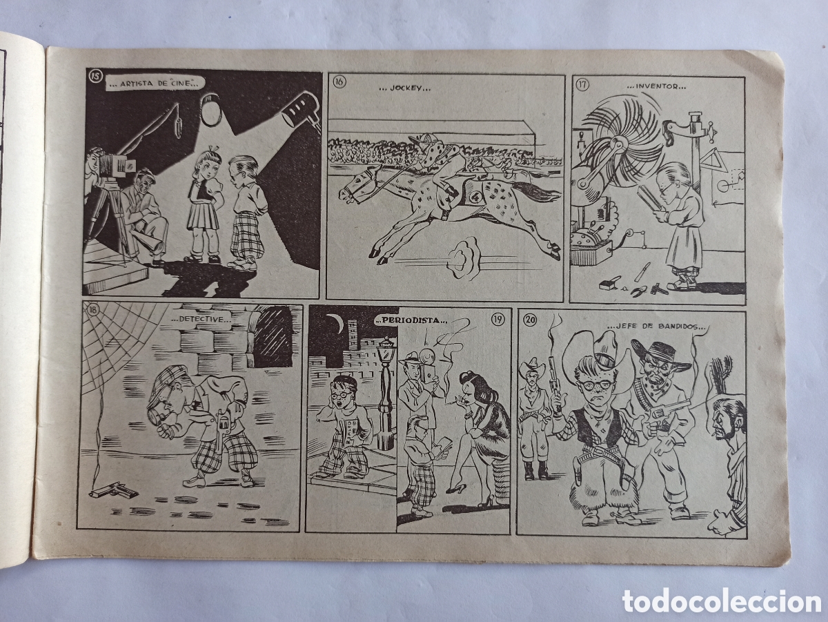 Tebeos: Ginesito, Satan&aacute;s . Ediciones Rialto. N 1. A&ntilde;o 1944. Original. - Foto 3