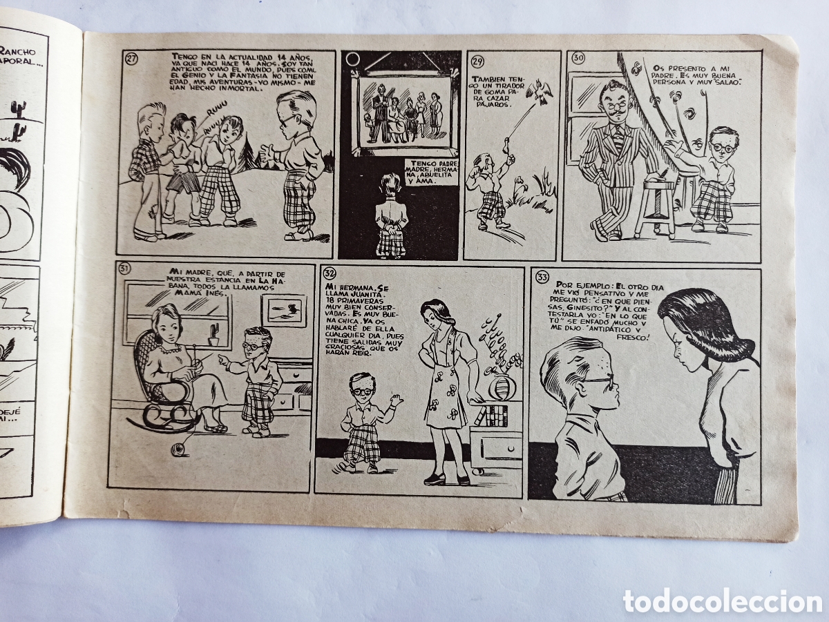 Tebeos: Ginesito, Satan&aacute;s . Ediciones Rialto. N 1. A&ntilde;o 1944. Original. - Foto 4