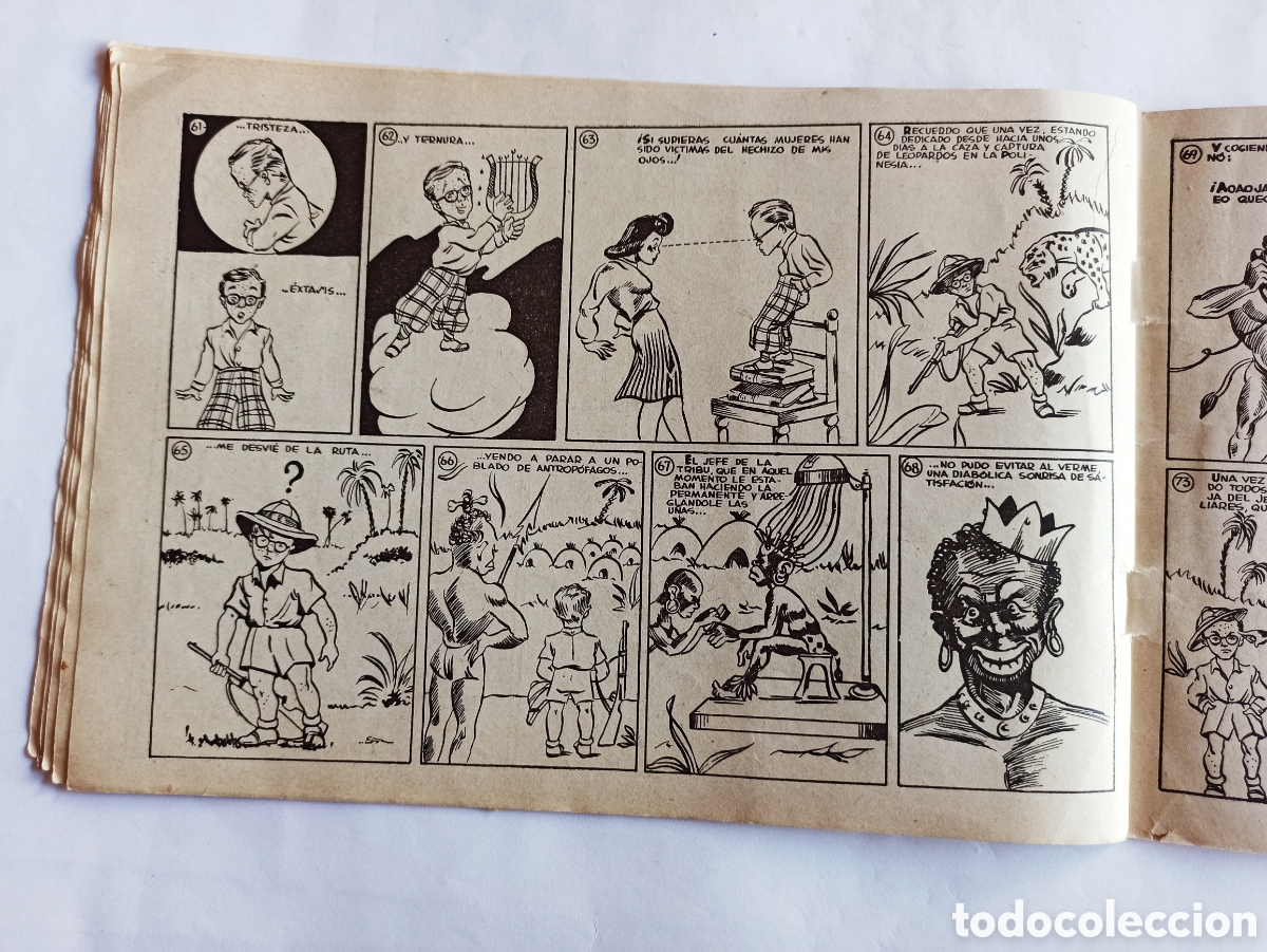 Tebeos: Ginesito, Satan&aacute;s . Ediciones Rialto. N 1. A&ntilde;o 1944. Original. - Foto 5