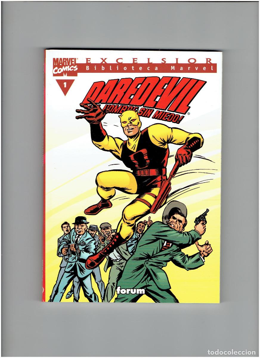 Tebeos: Archivo * DAREDEVIL.* N&ordm; 1. BIBLIOTECA MARVEL * FORUM 2001 * - Foto 1
