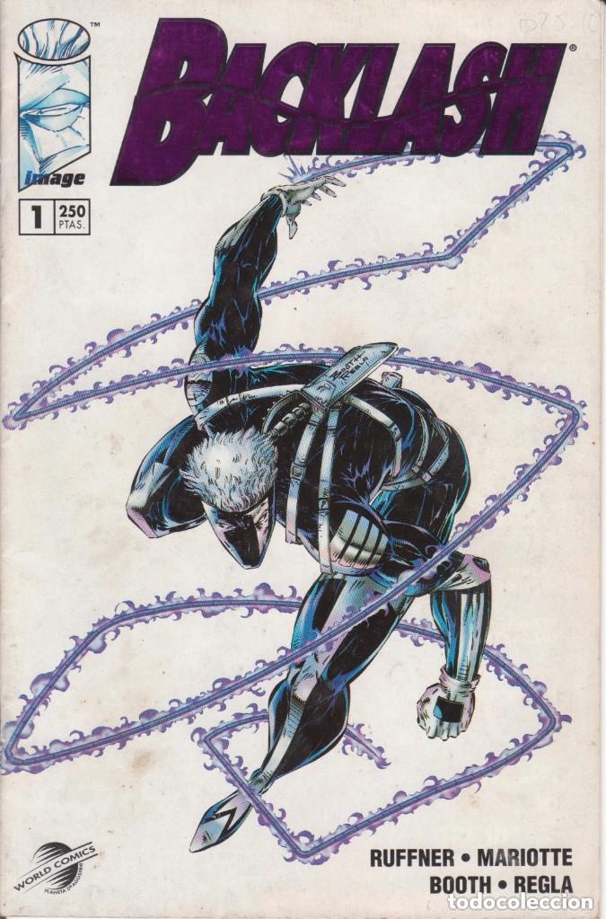 Tebeos: Archivo * C&Oacute;MIC IMAGE &rdquo; BACKLASH &rdquo; N&ordm; 1 * ED, PLANETA / WORLD COMICS 1995 * - Foto 1