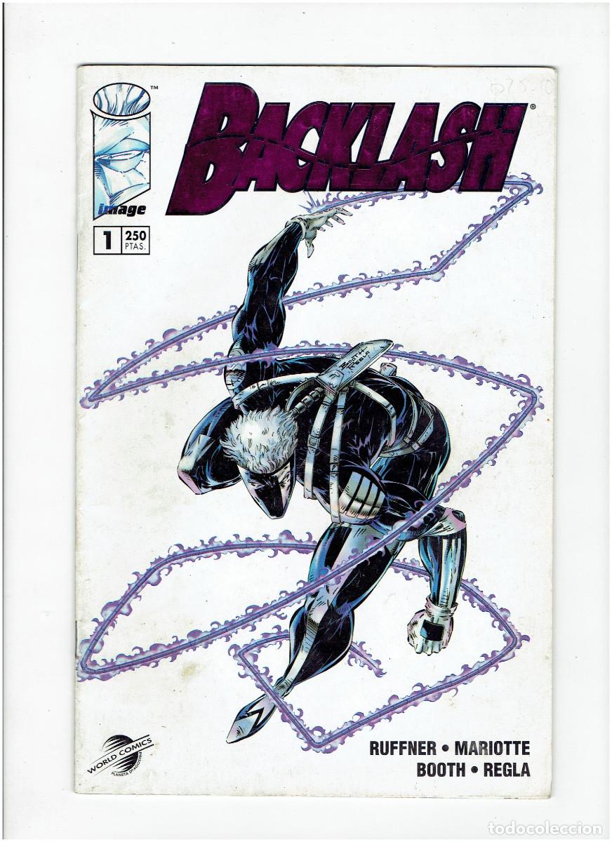 Tebeos: Archivo * C&Oacute;MIC IMAGE &rdquo; BACKLASH &rdquo; N&ordm; 1 * ED, PLANETA / WORLD COMICS 1995 * - Foto 2