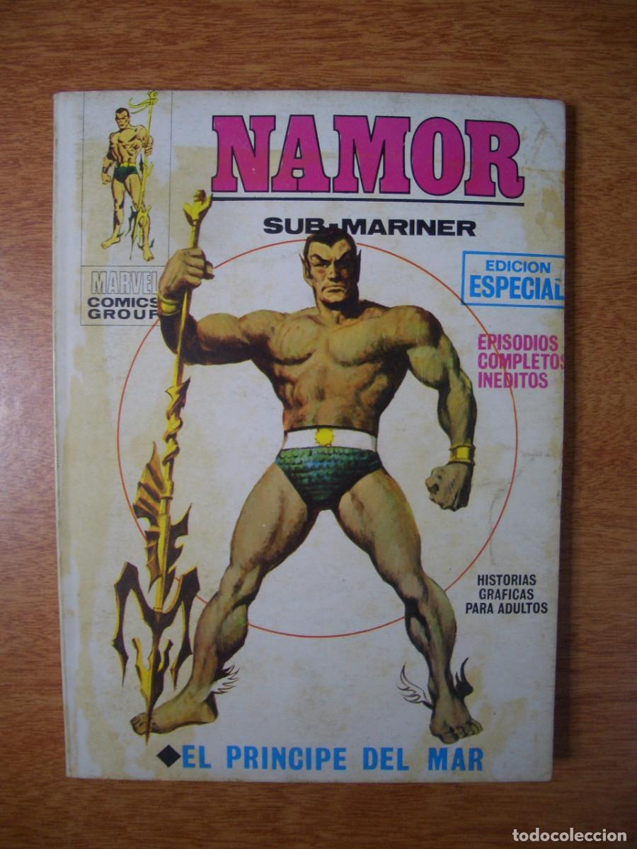 Tebeos: NAMOR 1 EL PR&Iacute;NCIPE DEL MAR EDICIONES VERTICE SUB-MARINER MARVEL - Foto 1