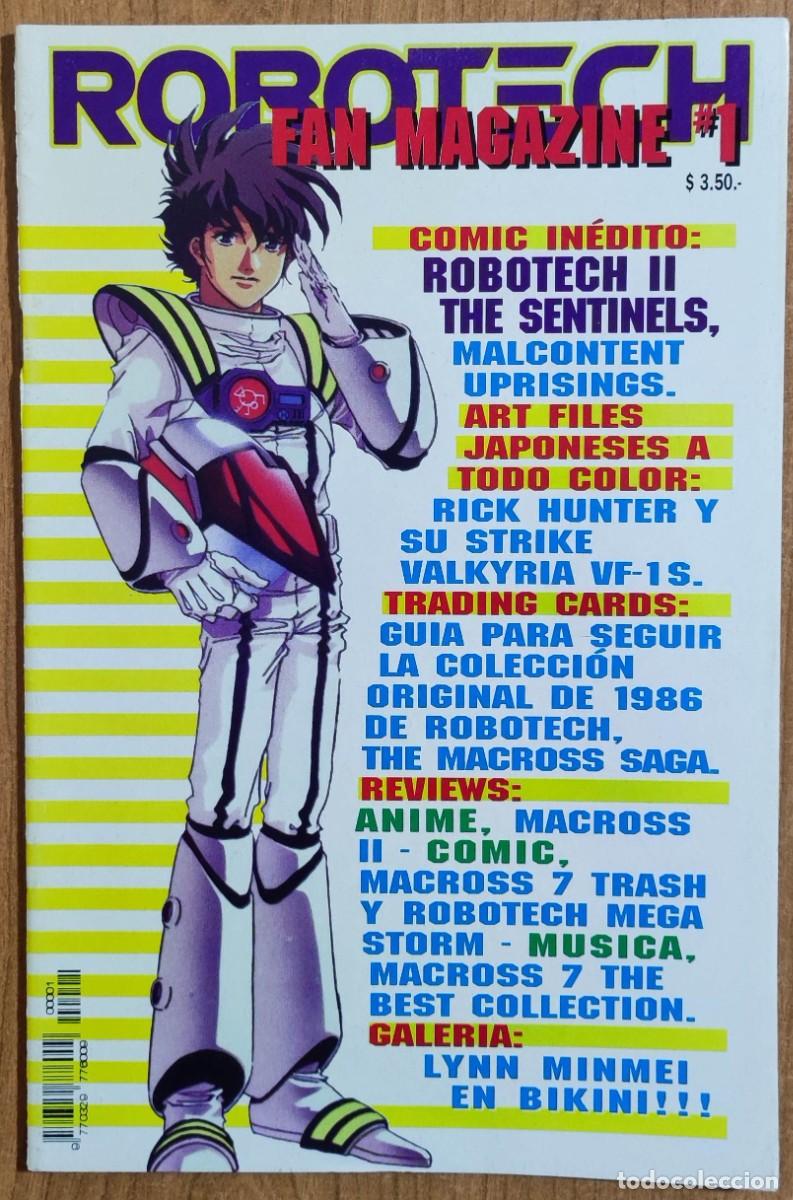 Tebeos: ROBOTECH FAN MAGAZINE N&ordm;1 A&Ntilde;O 1985. - Foto 1