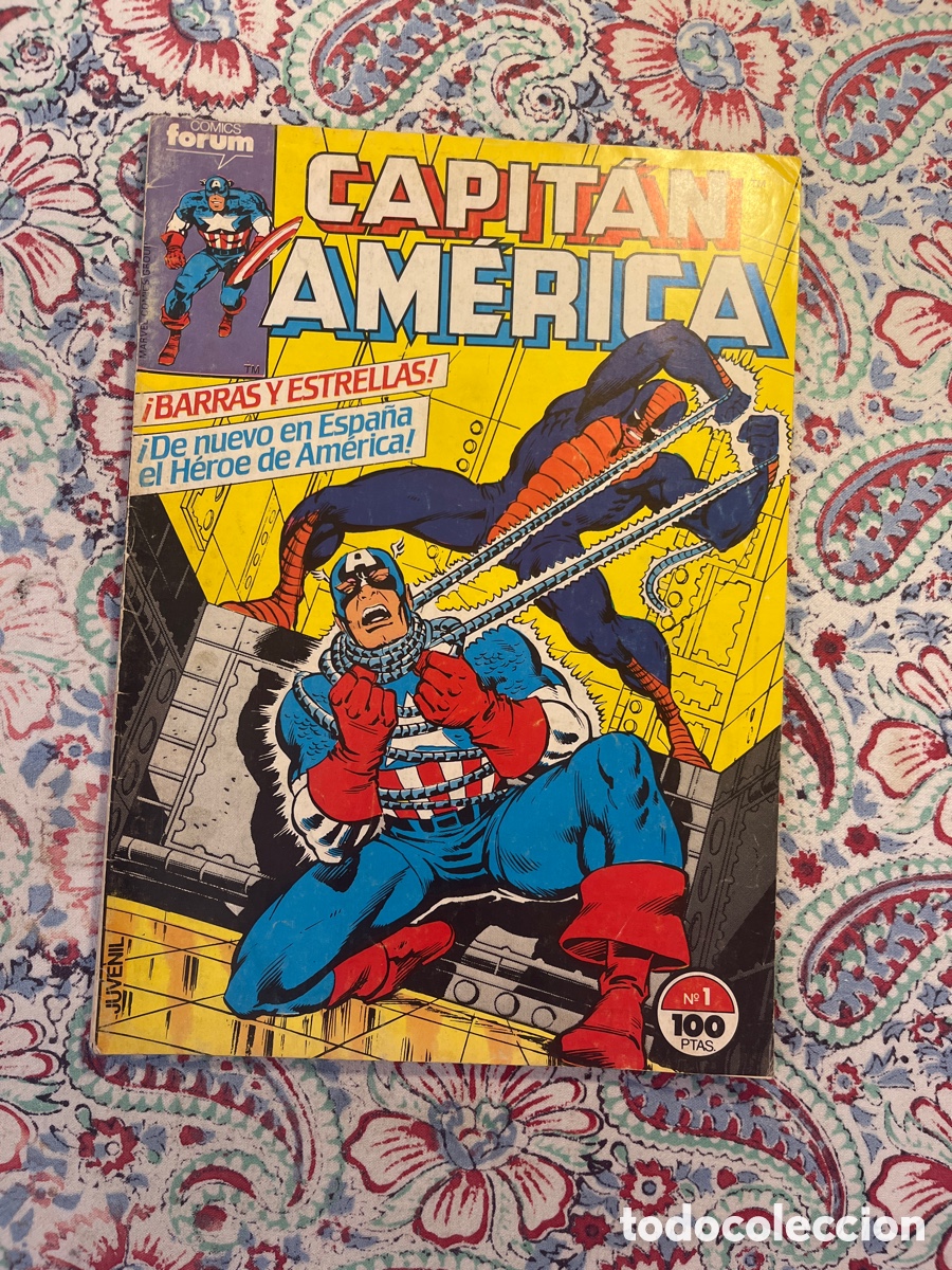 Tebeos: CAPITAN AMERICA, N&ordm; 1, A&Ntilde;O 80/90, (COMICS FORUM) - Foto 1