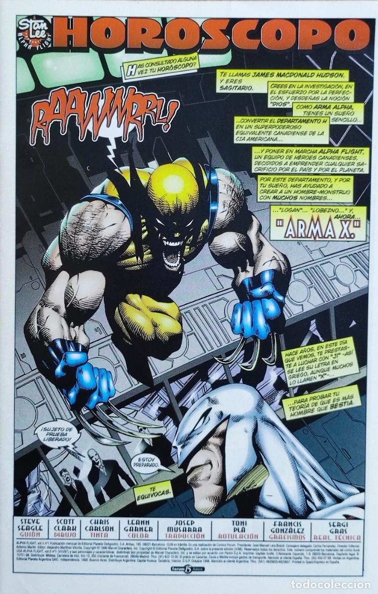 Tebeos: ALPHA FLIGHT VOL.2 N&ordm;1 - FORUM. - Foto 4