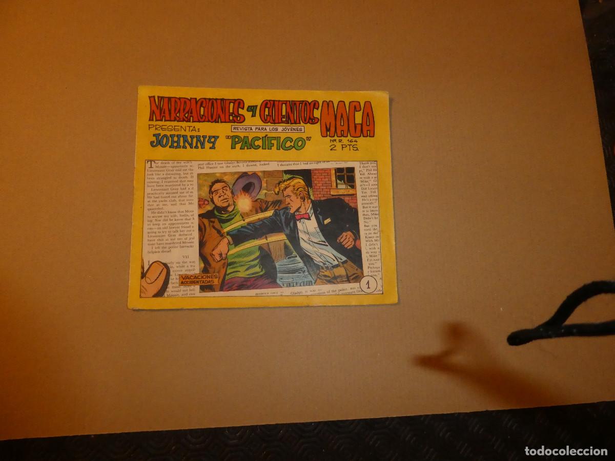 Tebeos: johnny Pac&iacute;fico n&ordm; 1, original editorial maga - Foto 1