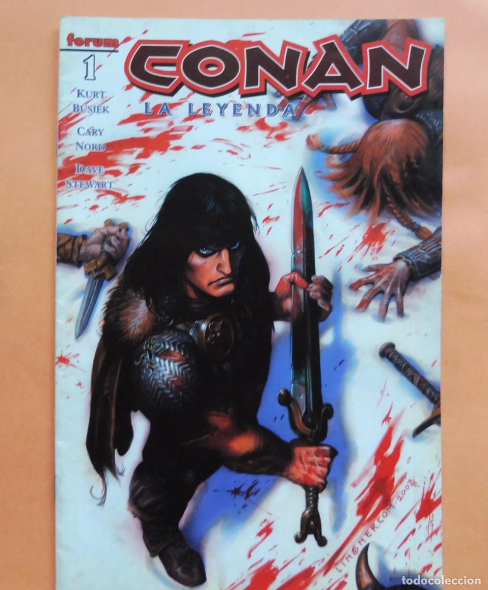 Tebeos: N&Uacute;M 1 COMICS FORUM - CONAN LA LEYENDA - Foto 1