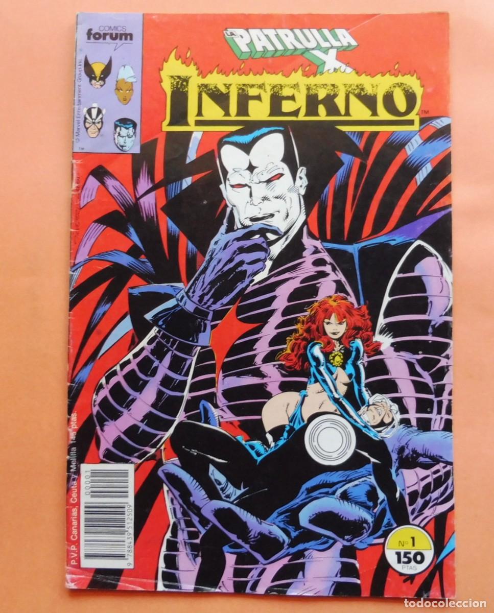 Tebeos: COMICS FORUM N&Uacute;M 1 - LA PATRULLA X - INFIERNO - - Foto 1