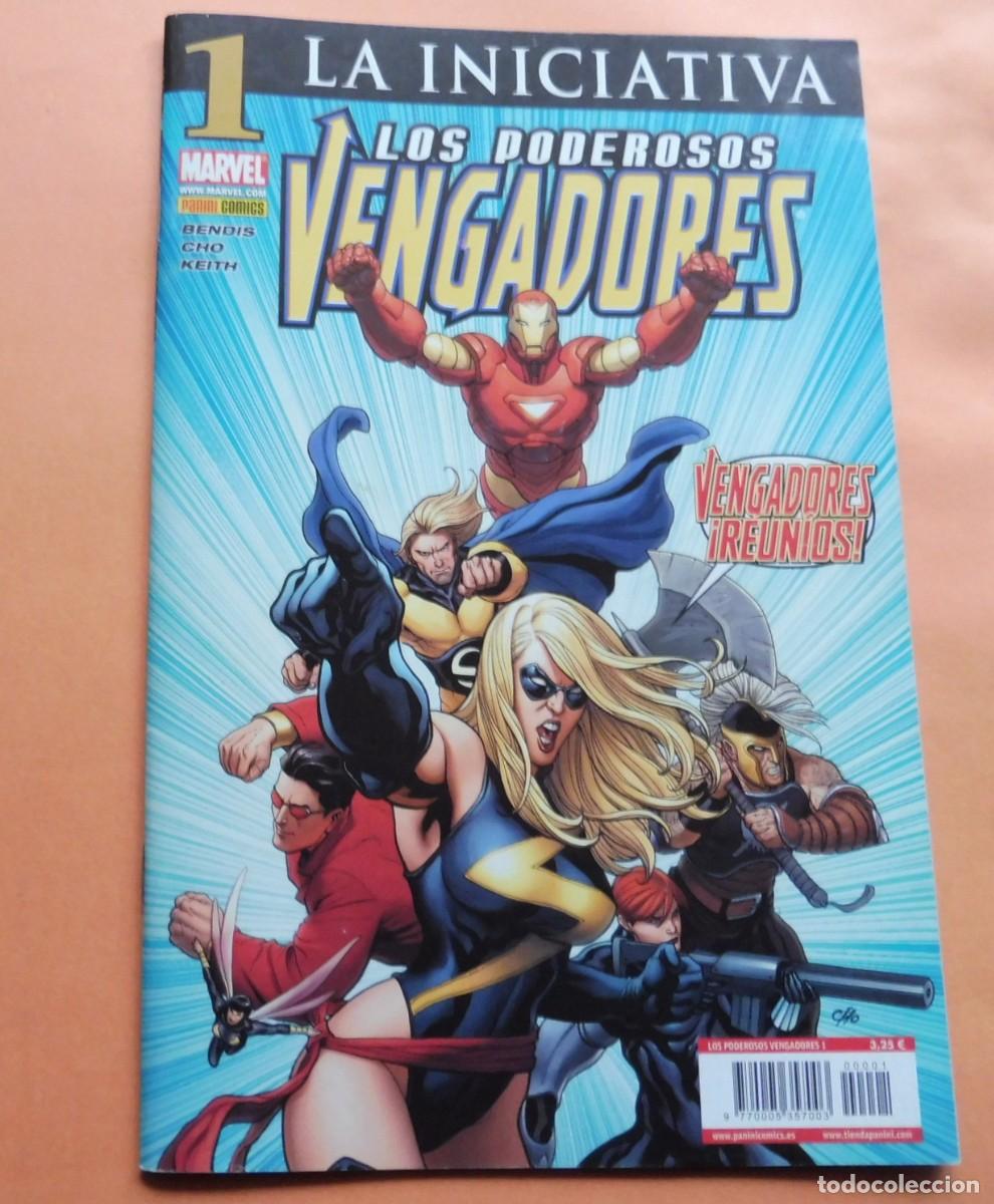 Tebeos: COMICS MARVEL NUM 1 - LA INICIATIVAVA - Los Poderosos Vengadores - Foto 1