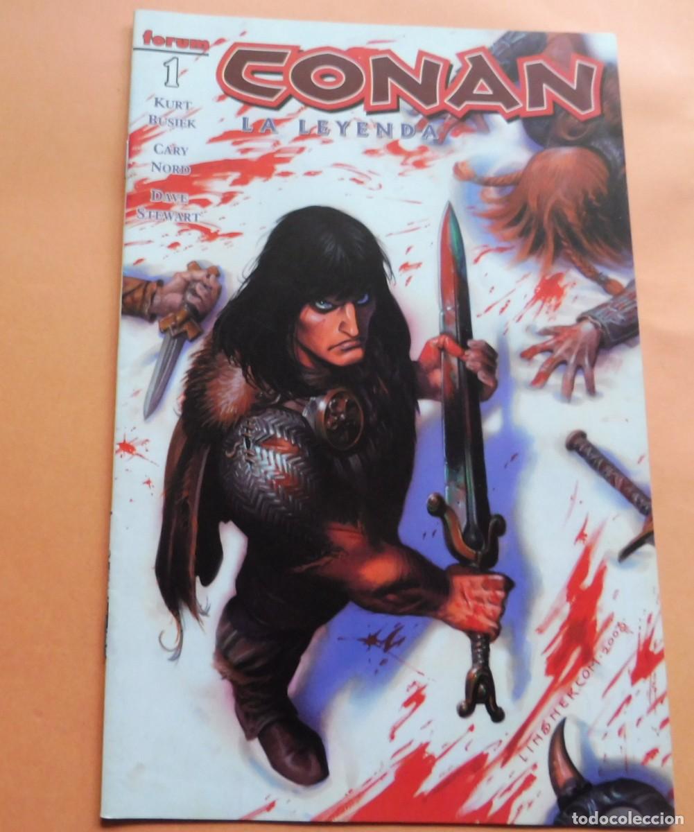 Tebeos: COMICS FORUM N&Uacute;M 1 - CONAN LA LEYENDA - Foto 1