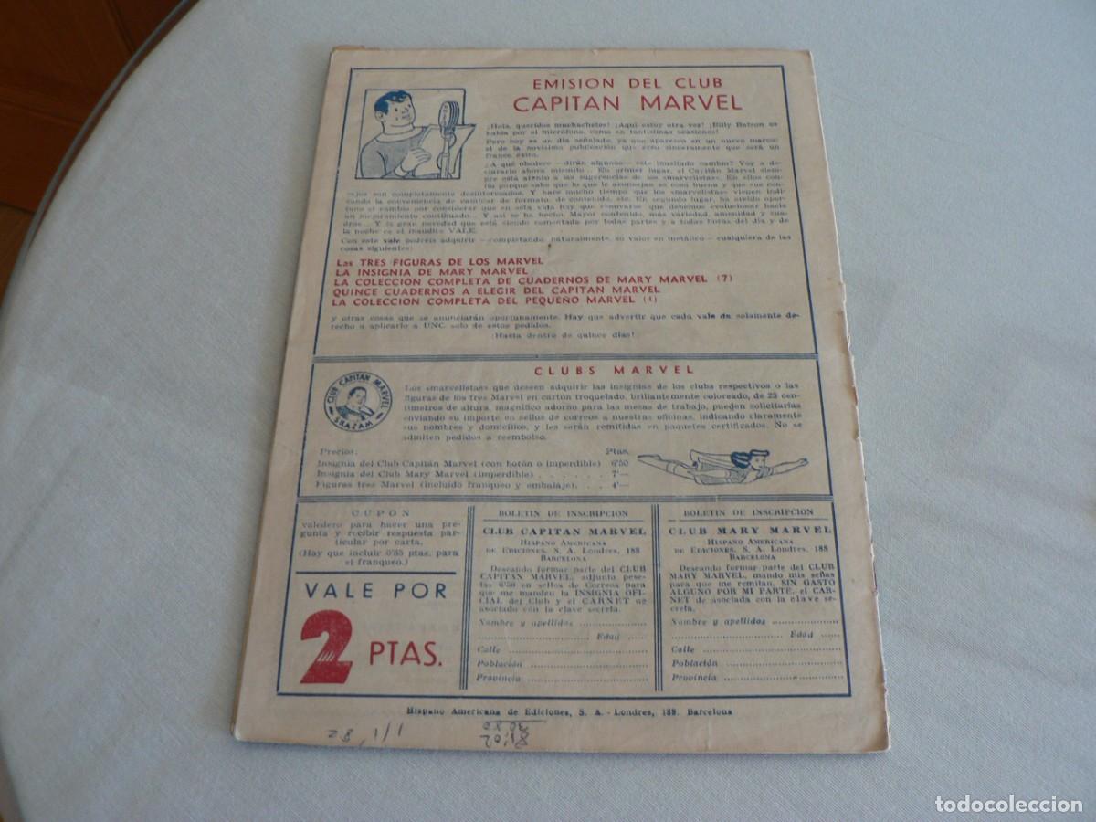 Tebeos: CAPITAN MARVEL N&ordm; 1 DE 1.25 VERTICAL - Foto 2