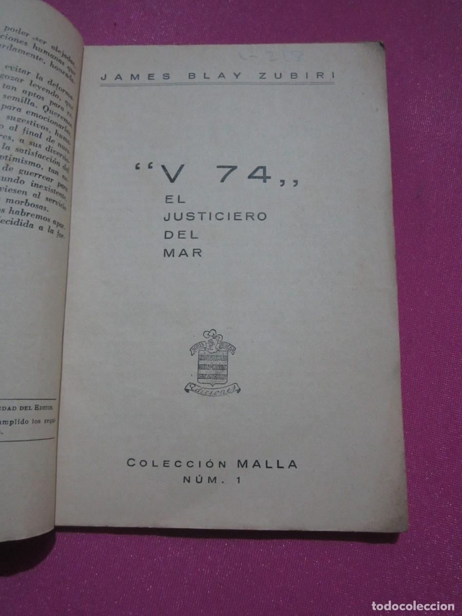 Tebeos: EL JUSTICIERO DEL MAR N&ordm; 1 COLECCI&Oacute;N MALLA L1B1 - Foto 5