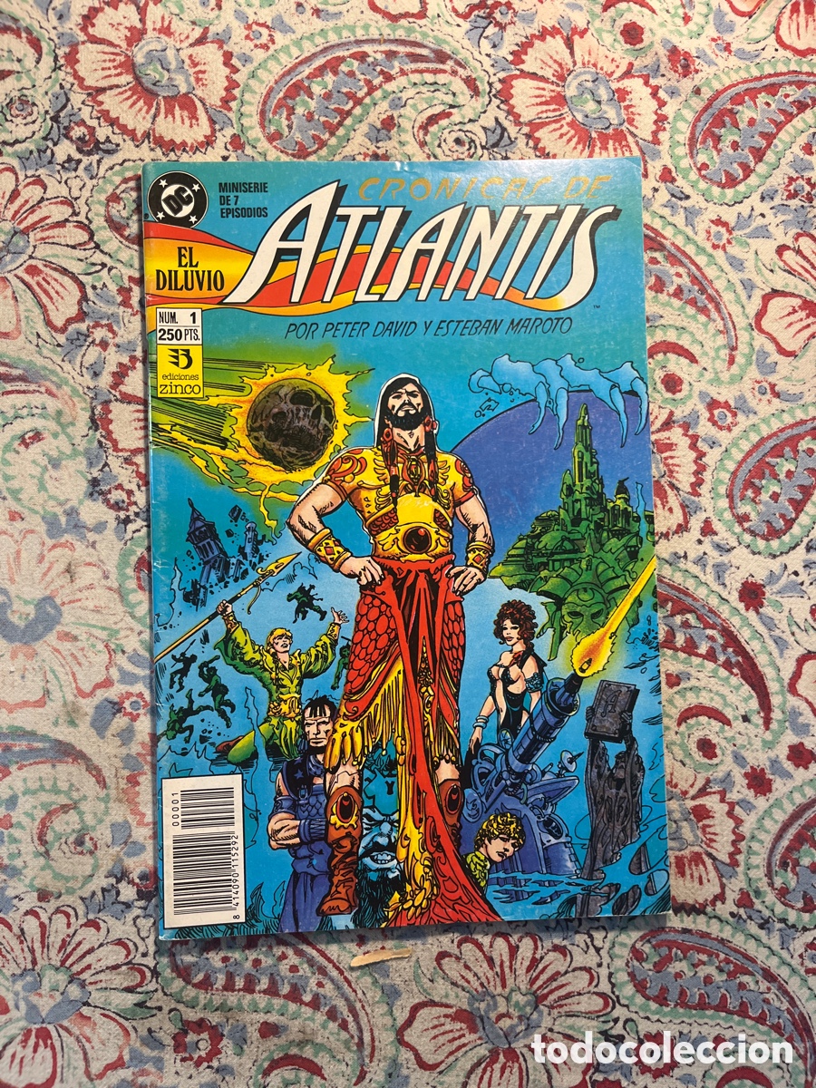 Tebeos: CR&Oacute;NICAS DE ATLANTIS, N&Uacute;MERO 1, (EDITORIAL ZINCO) - Foto 1
