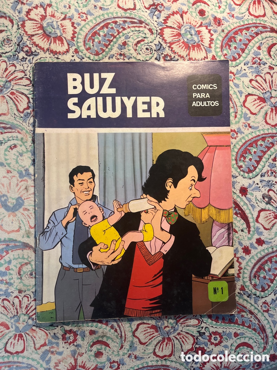 Tebeos: BUZ SAWYER, N&Uacute;MERO 1, (EDICIONES MAISAL) - Foto 1