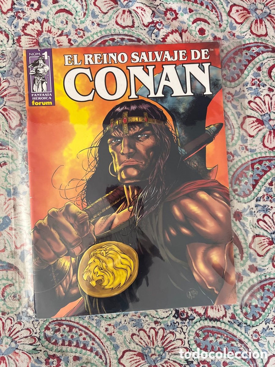 Tebeos: EL REINO SALVAJE DE CONAN, N&Uacute;MERO 1, (C&Oacute;MICS F&Oacute;RUM) - Foto 1