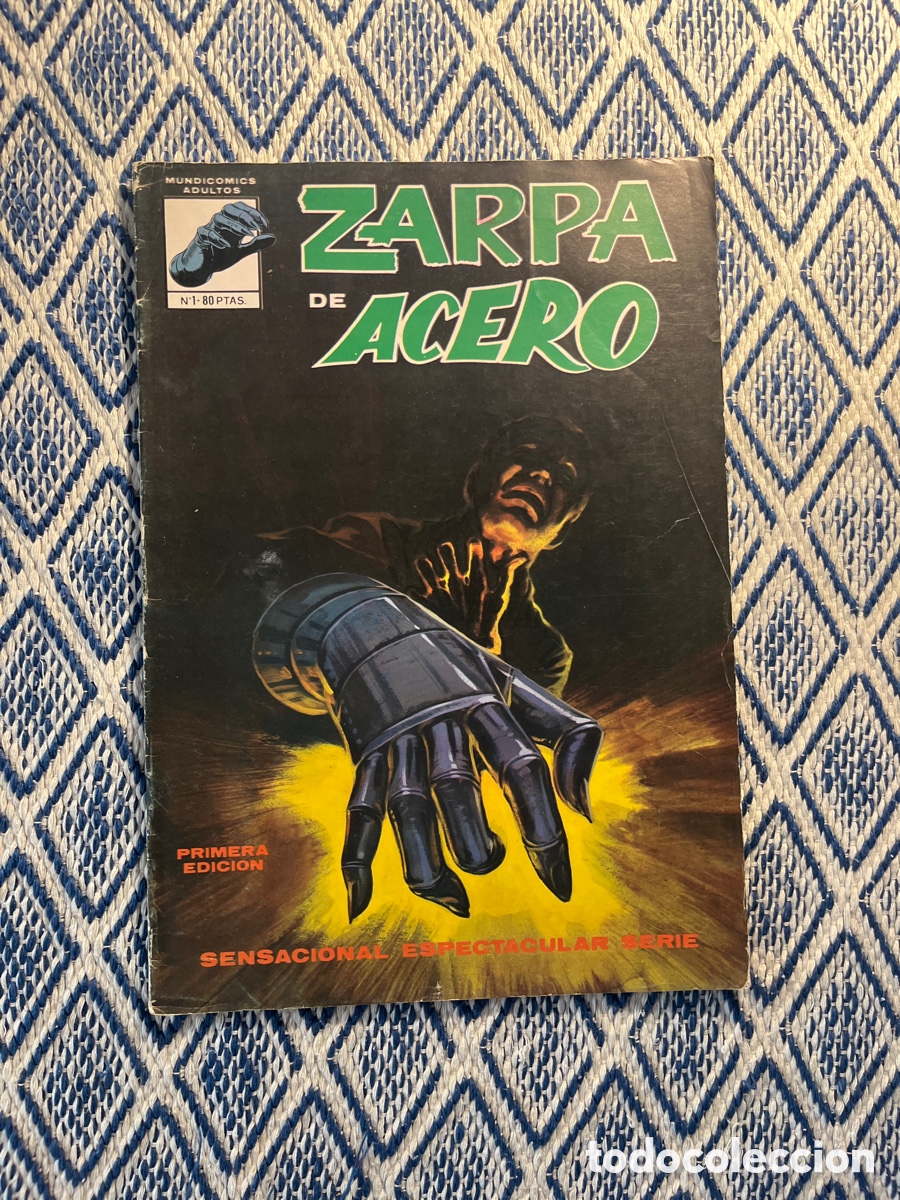 Tebeos: ZARPA DE ACERO, N&Uacute;MERO 1, (EDICIONES V&Eacute;RTICE) - Foto 1