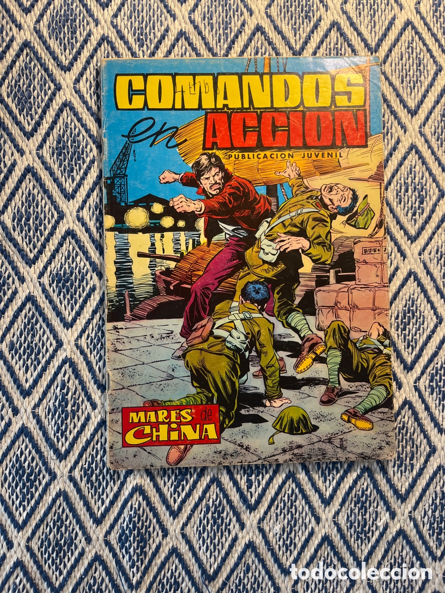 Tebeos: COMANDOS EN ACCI&Oacute;N, N&Uacute;MERO 1, (EDITORIAL VALENCIANA) - Foto 1