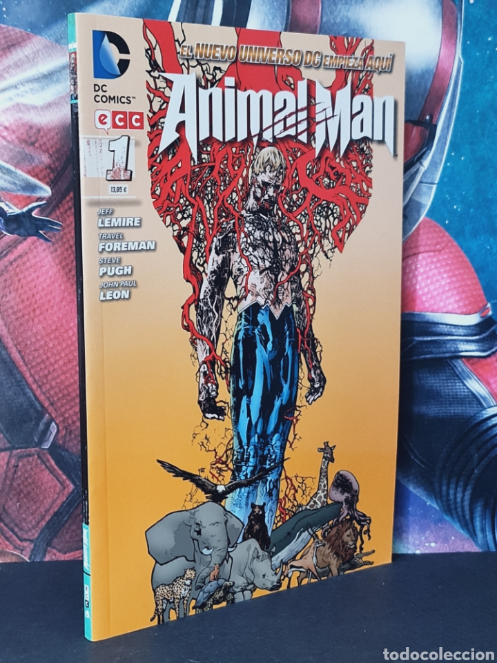 Tebeos: EXCELENTE ESTADO ANIMAL MAN 1 DE DC COMICS ECC TAPA BLANDA - Foto 1