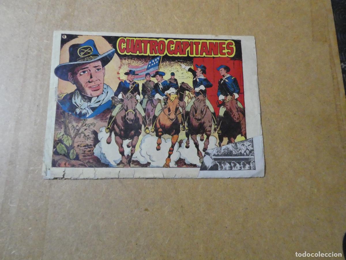 Tebeos: cuatro capitanes n&ordm; 1, original editorial grafidea - Foto 1