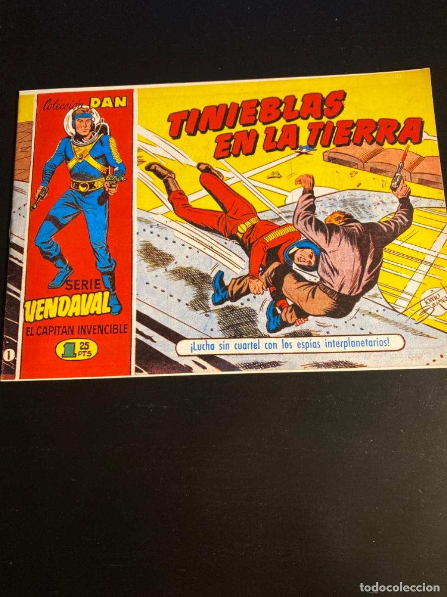 Tebeos: C&oacute;mic facs&iacute;mil N&uacute;mero 1 Editorial Bruguera serie vendaval El capit&aacute;n invencible - Foto 1