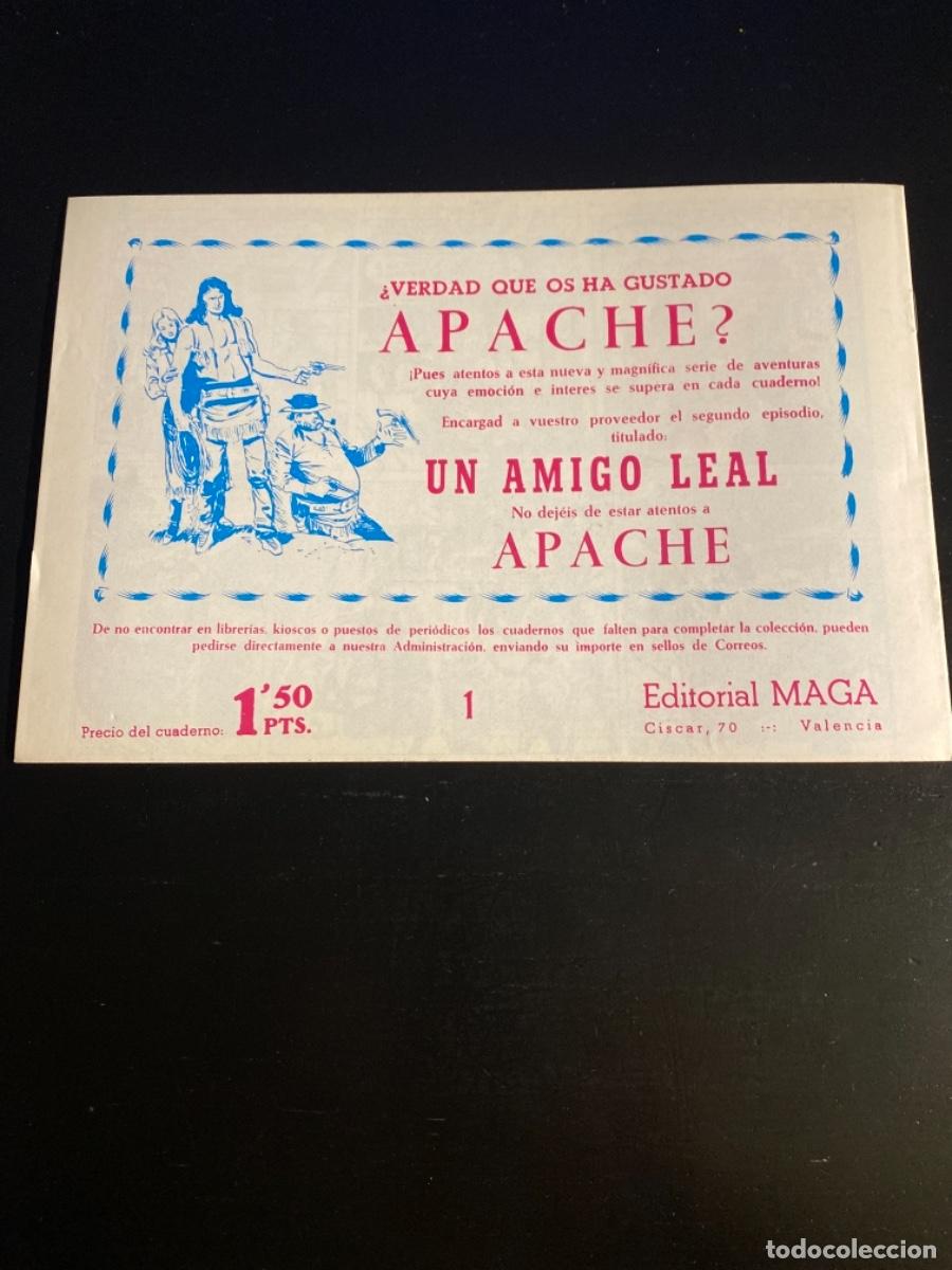 Tebeos: C&oacute;mic facs&iacute;mil N&uacute;mero 1 Editorial Maga Apache - Foto 3