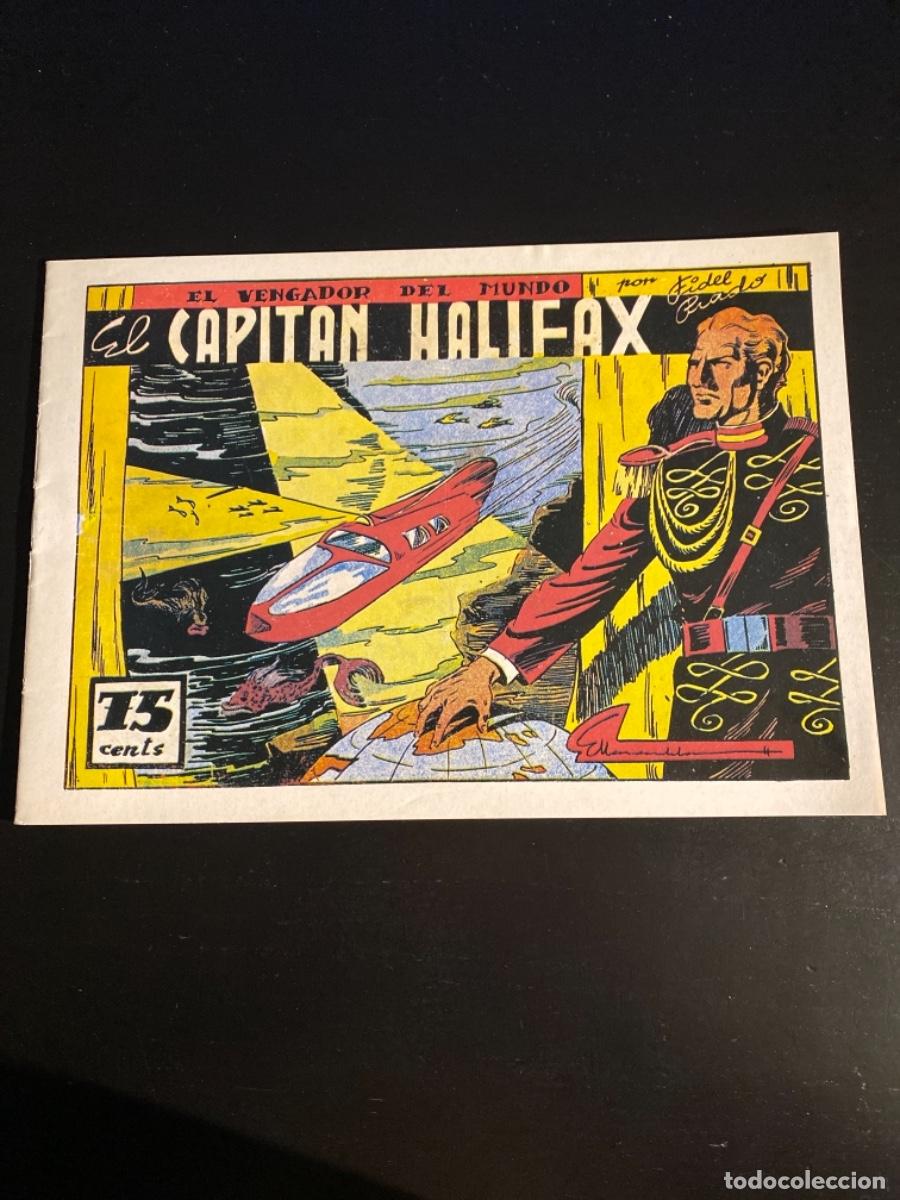 Tebeos: C&oacute;mic facs&iacute;mil N&uacute;mero 1 Editorial valenciana el capit&aacute;n Halifax - Foto 1