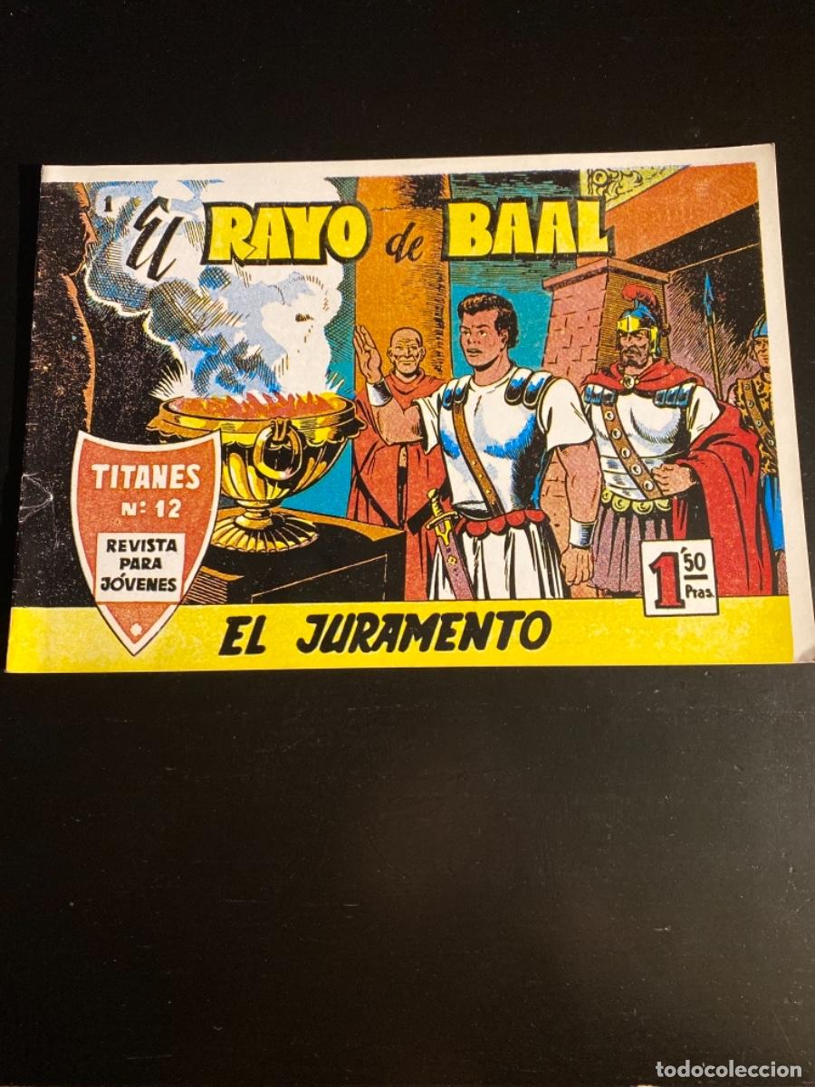 Tebeos: C&oacute;mic facs&iacute;mil N&uacute;mero 12 Titanes El rayo de Baal El juramento - Foto 1