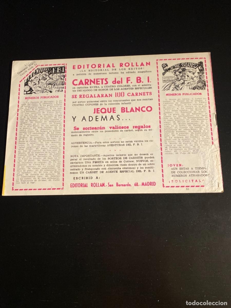 Tebeos: C&oacute;mic facs&iacute;mil N&uacute;mero 1 Jeque blanco Enviado especial - Foto 3