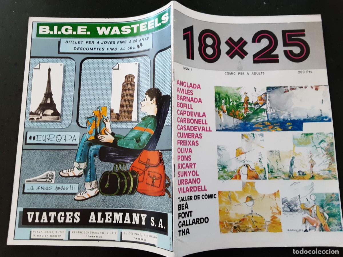 Tebeos: 18x25 comic per a adults, 1986 n&uacute;mero 1, en catal&aacute;n - Foto 1