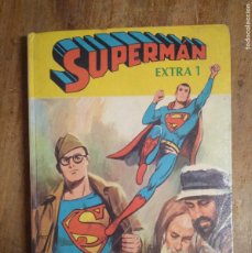 Tebeos: SUPERMAN EXTRA 1 (NOVARO, 1978) LIBRO DE TAPA DURA, 192 PÁGINAS.. Lote 401923279