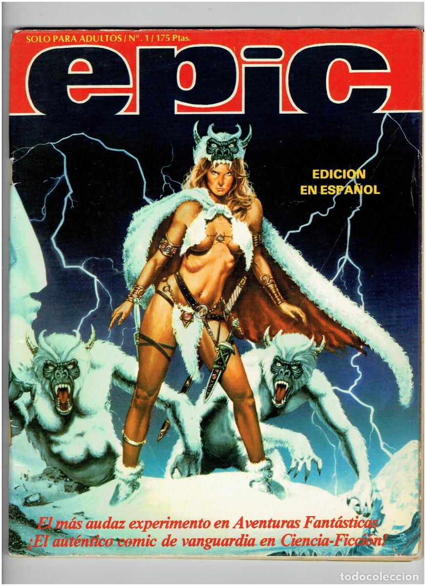 Tebeos: Archivo * EPIC N&ordm; 1 * DISTRINOVEL 1982 * - Foto 1