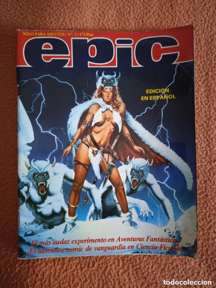 Tebeos: Archivo * EPIC N&ordm; 1 * DISTRINOVEL 1982 * - Foto 3