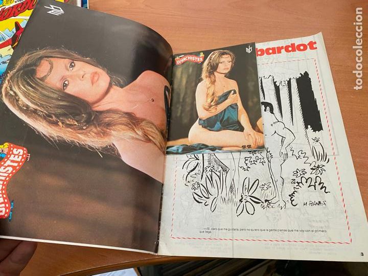 Tebeos: DIVACHISTES N&ordm; 1 POSTER Y POSTAL BRIGITTE BARDOT (COB218) - Foto 2