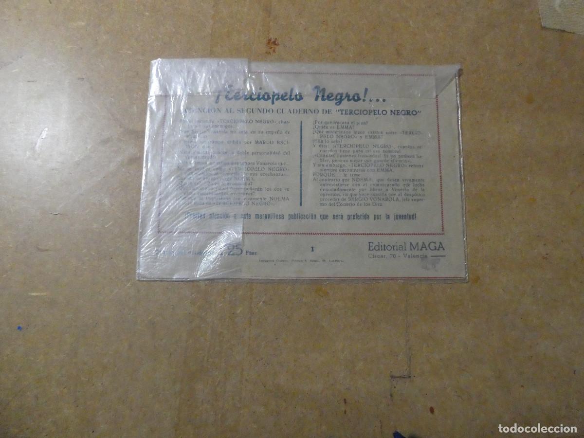 Tebeos: terciopelo negro n&ordm; 1, de la editorial maga - Foto 2