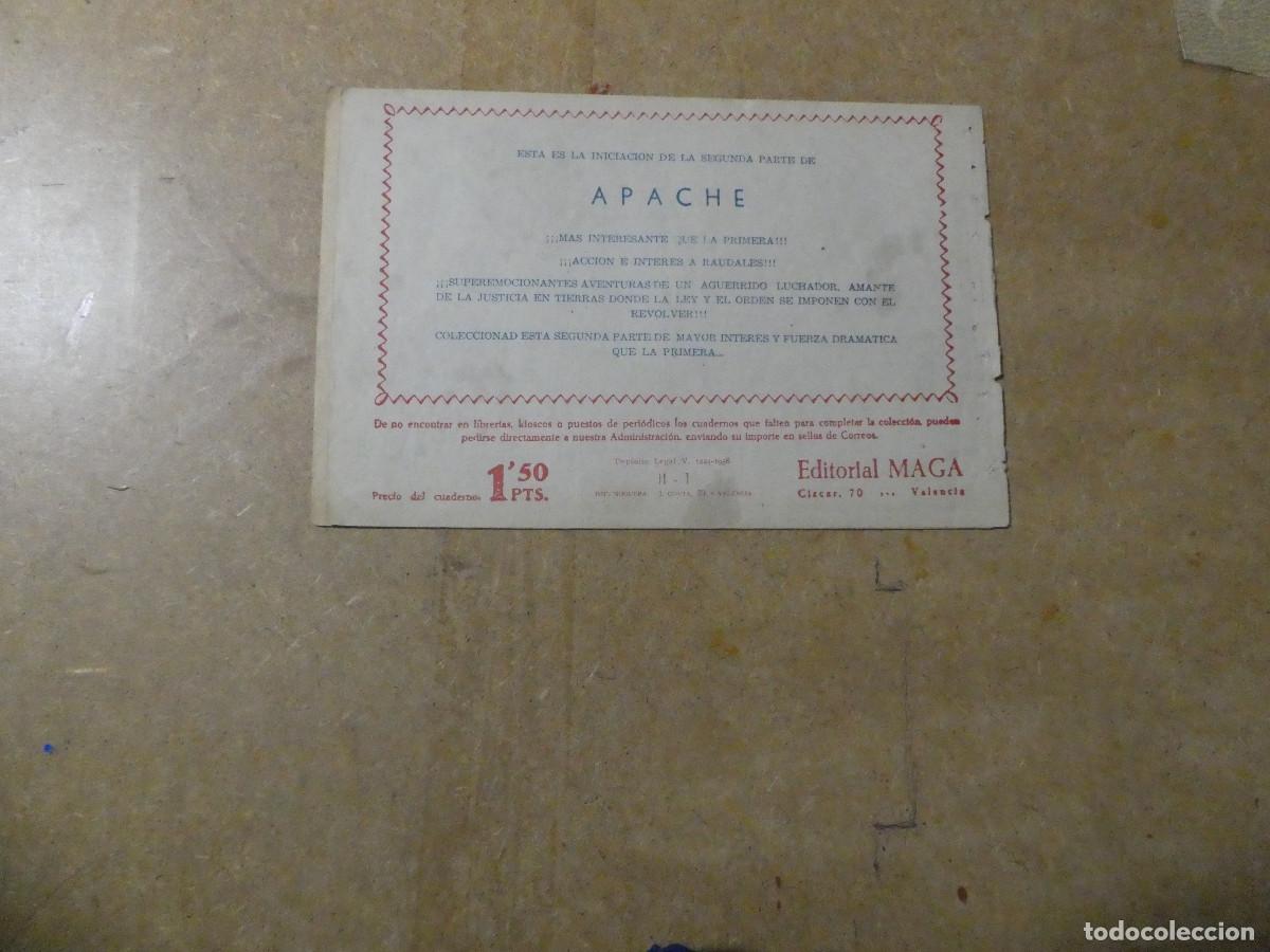 Tebeos: apache 2&ordf; parte n&ordm; 1, original editorial maga - Foto 2