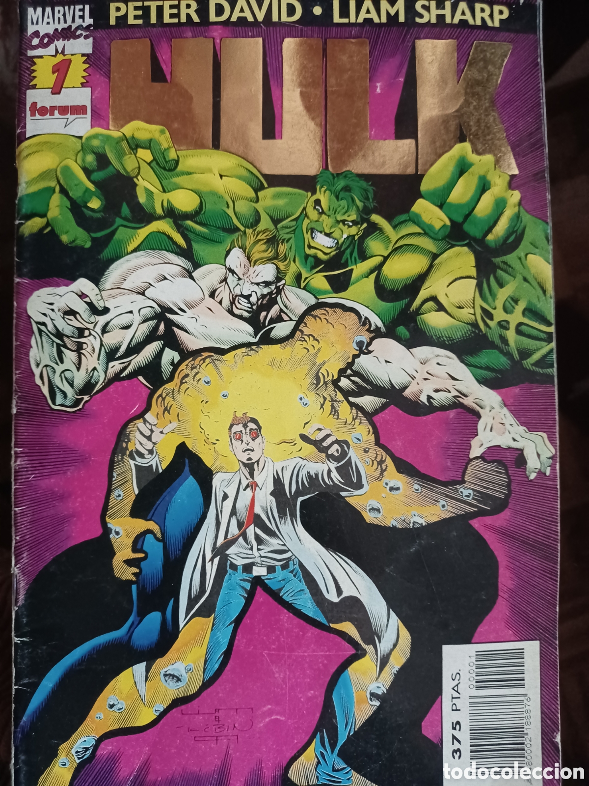 Tebeos: Barybook 141 B. Marvel Comics hulk 1 forum Peter David - Foto 1