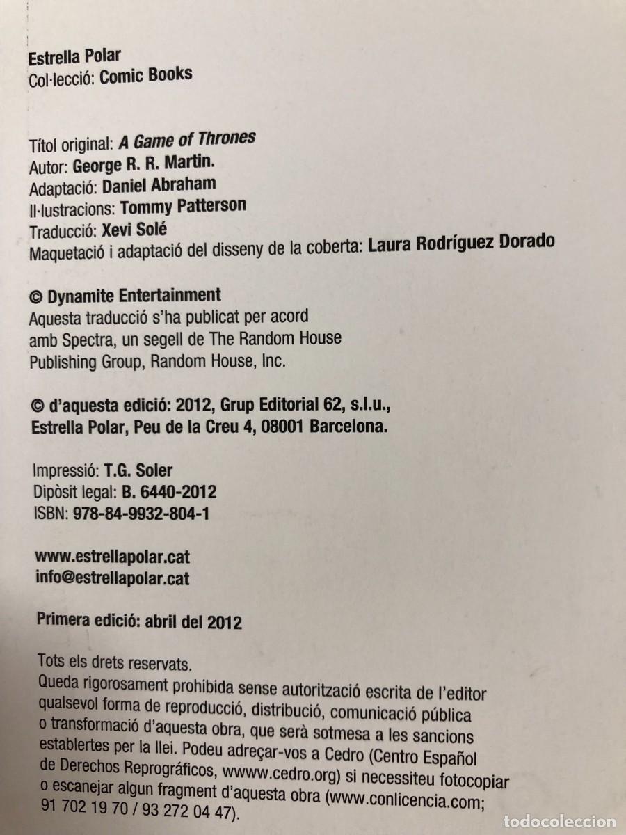 Tebeos: Juego de Tronos Joc de trons &ndash; George R R Martin - Foto 3